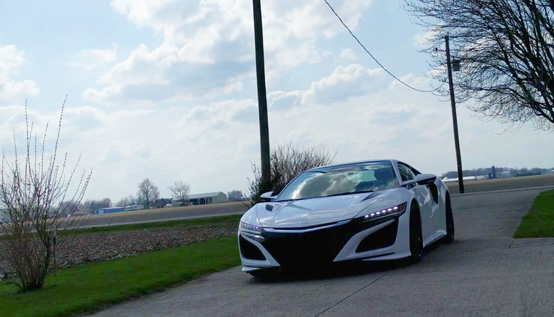 Illustration for article titled Take a Look at this Pre-Production Acura NSX